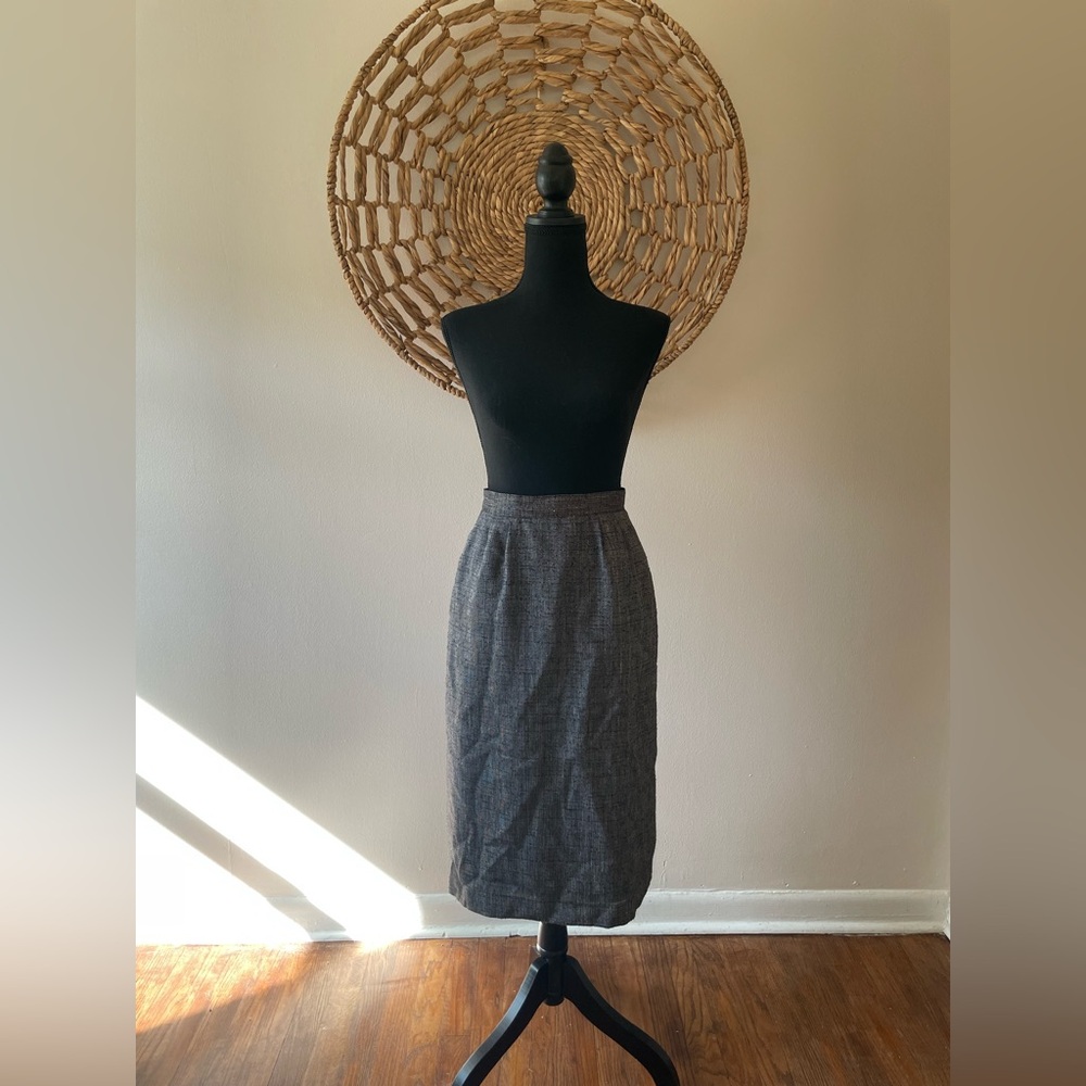 Vintage Gilmor Gray Pencil Skirt